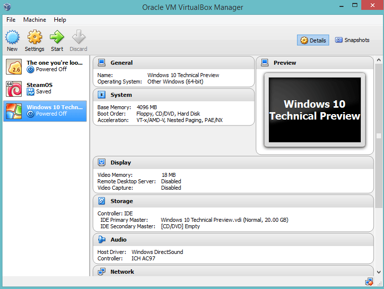 virtualbox get windows 10 for mac