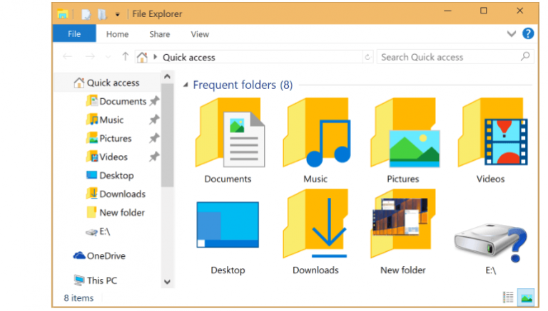 create new file shortcut windows 10