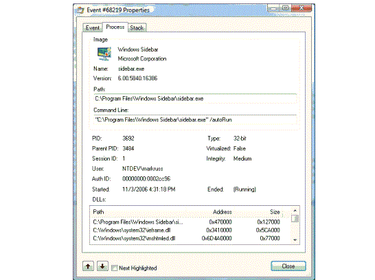 process monitor software