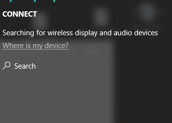 search wireless display