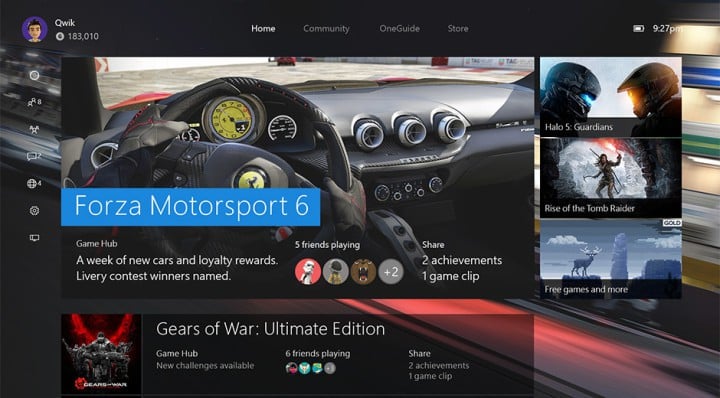 Microsoft Will Start to Roll Out Windows 10 to Xbox One Users in November