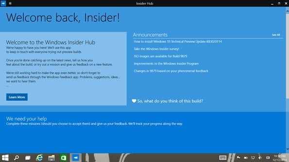 FIX: I Can't Use the Insider Hub in Windows 10
