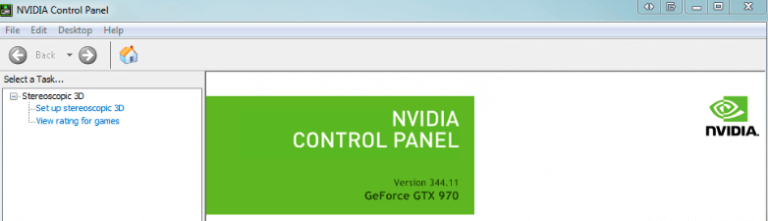 nvidia control panel crashing