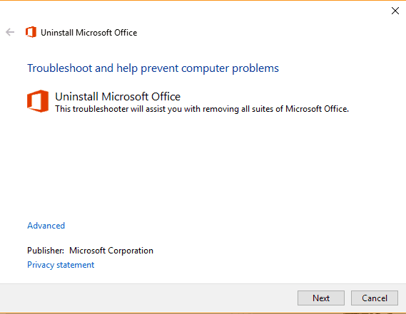 Rollback to Office 2013 From Office 2016 uninstall office