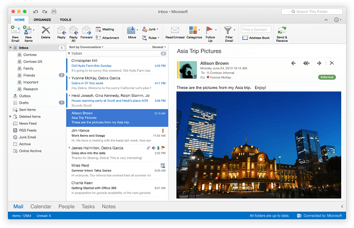 how to update outlook 2016 on mac