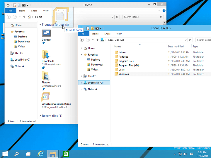 pin folders to home windows 10 2