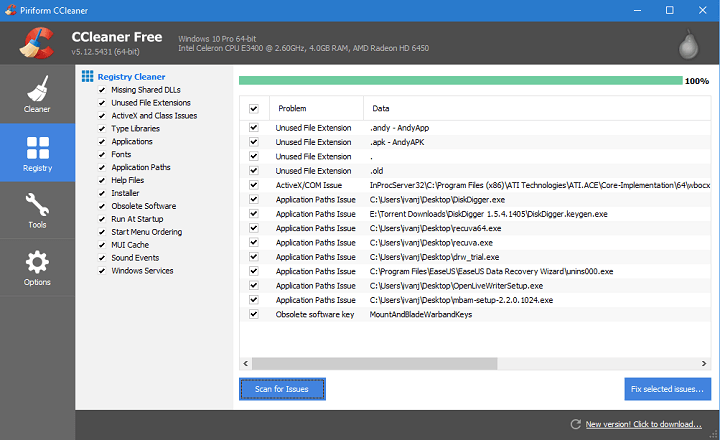 windows registry cleaner from microsoft