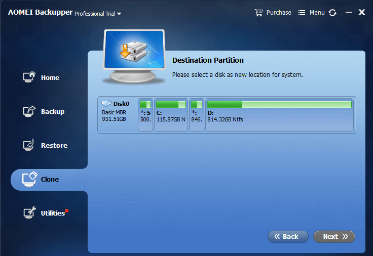 windows 10 move SSD