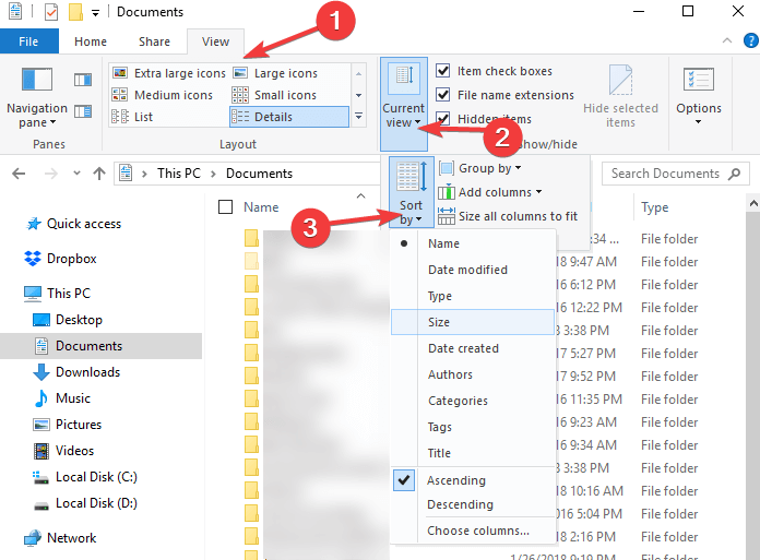 Windows Sort Folders By Size Peatix 1833