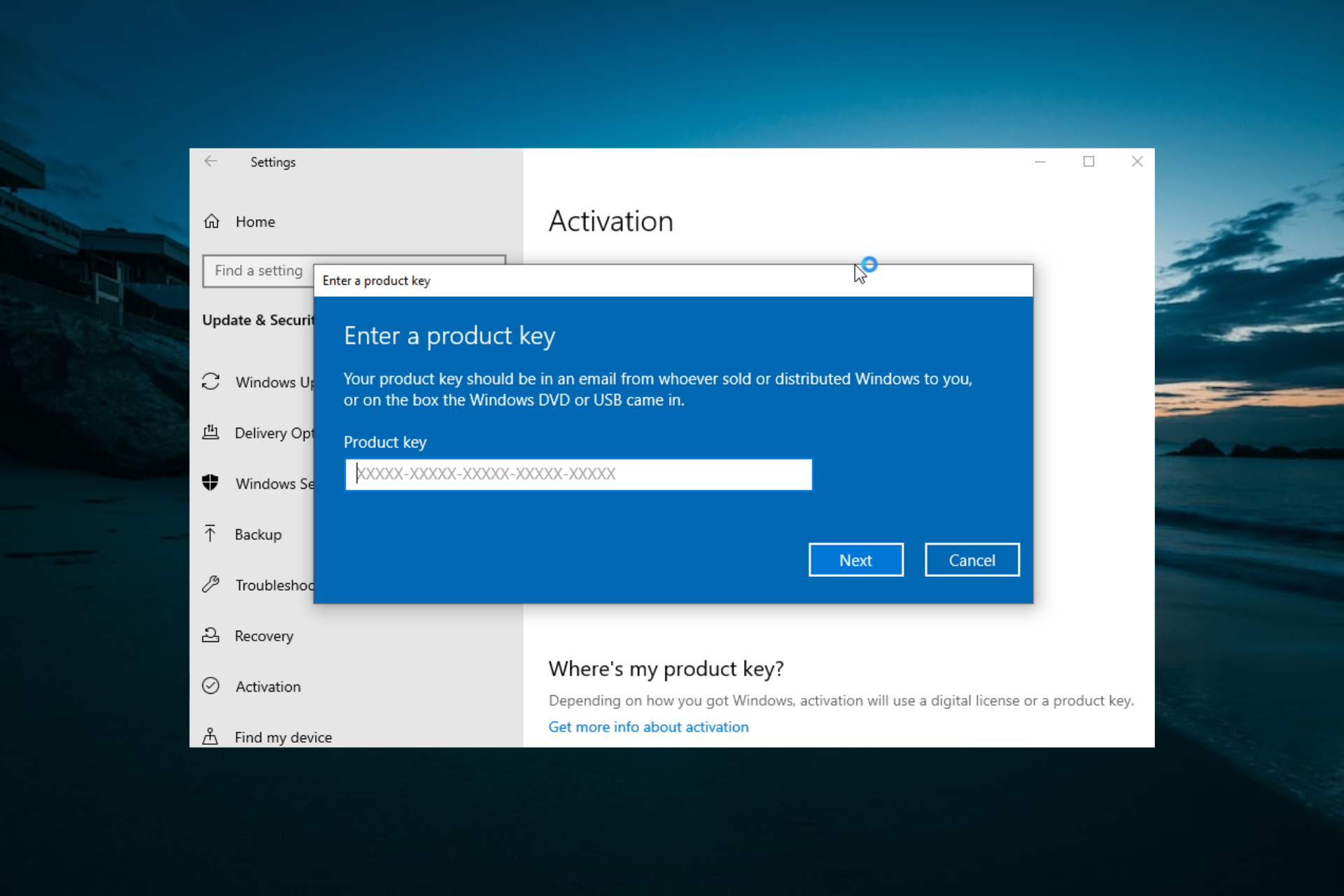 マザーボードを交換した後、Windows 10をアクティブにします