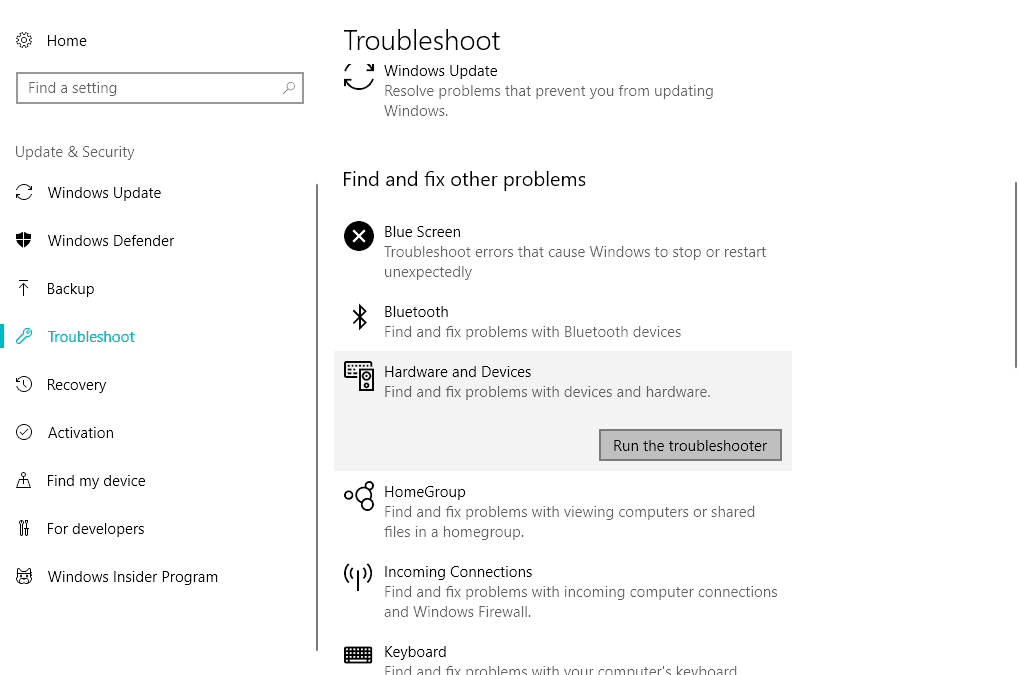 brightness button not working windows 10