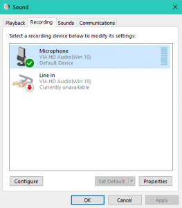 windows speech recorder commands