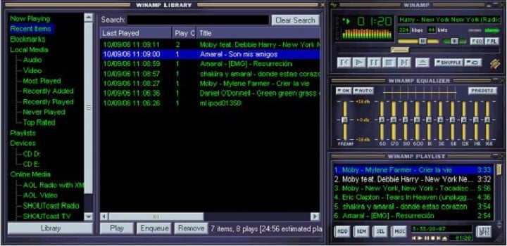 what is best version of winamp for windows 7