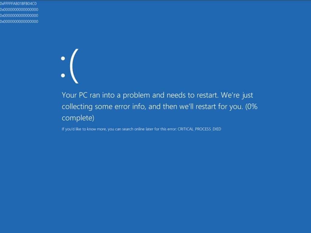 'Critical Process Died' in Windows 10: Fix this Error