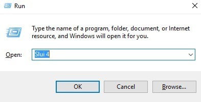 0x803f7001 Error in Windows 10 slui 4 run