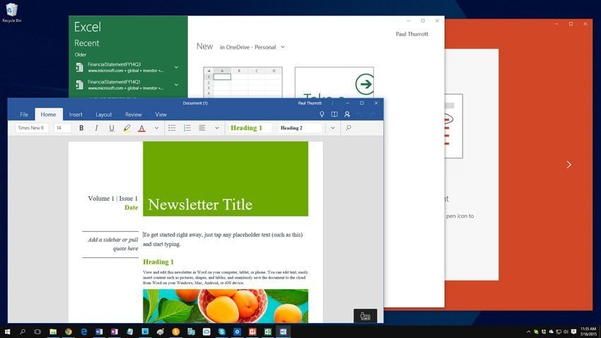 how to get office 365 for windows 10