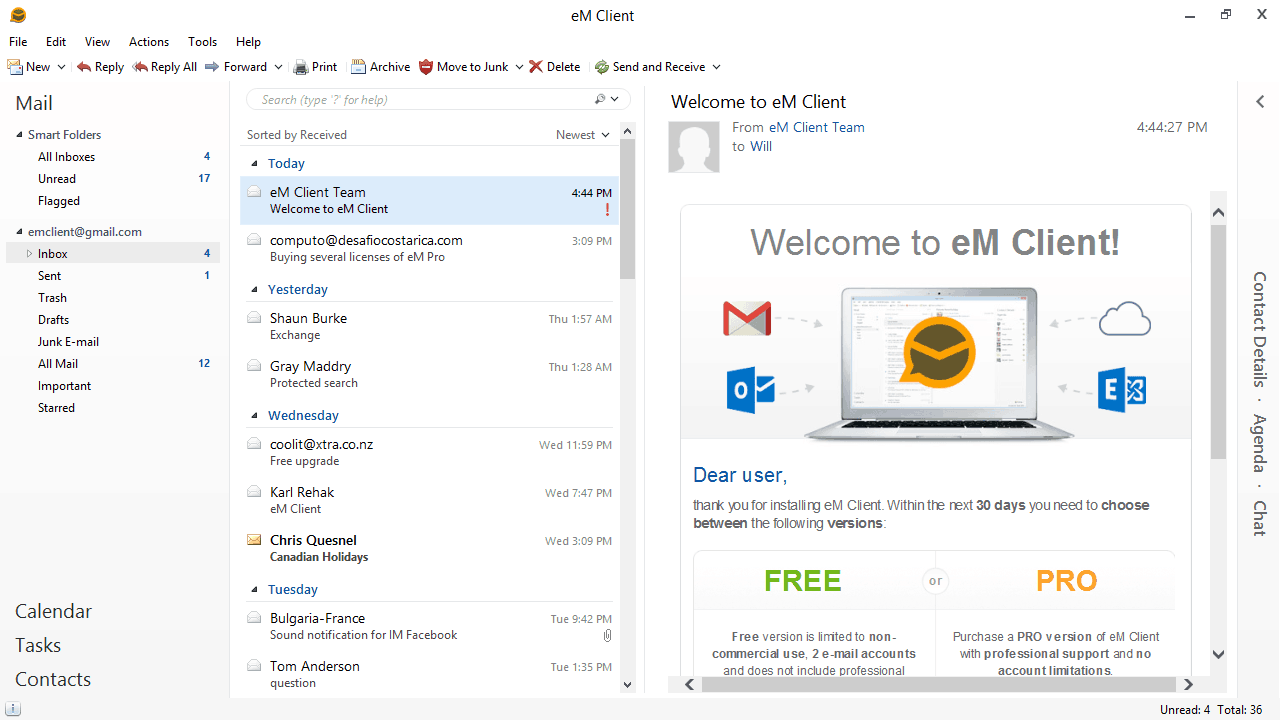 em client pro 9.0.1708