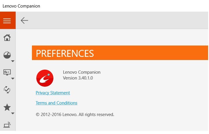 lenovo companion app windows 10 update free