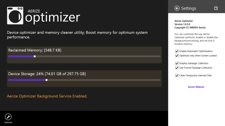 Optimizer 15.4 for android instal