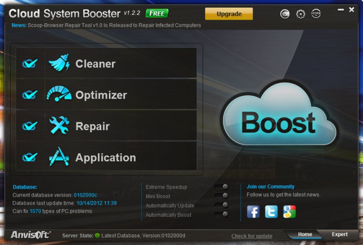 Cloud-System-Booster-Serienprogramm