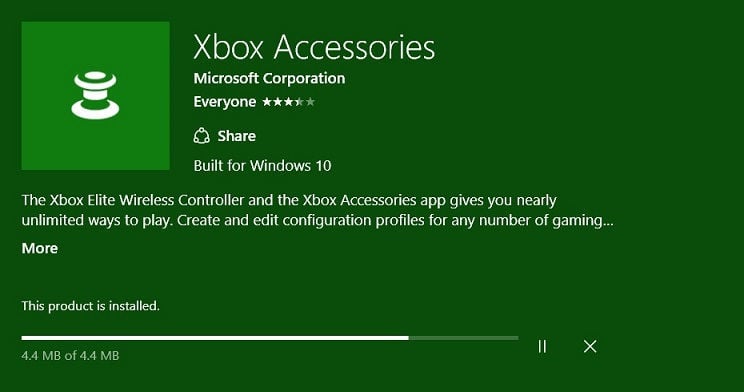xbox accessories app windows 10