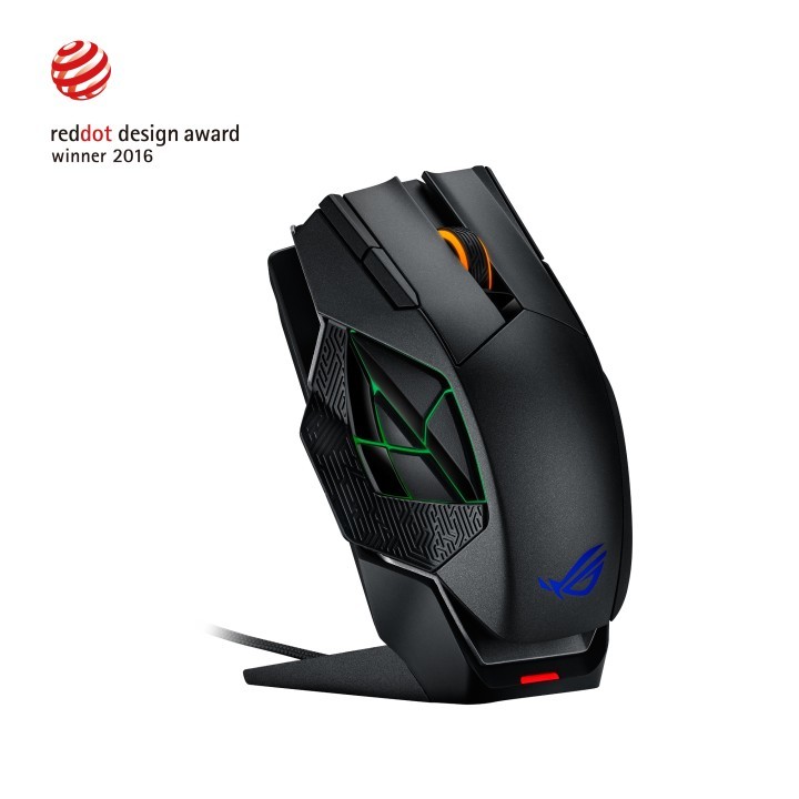 Asus Unveils Its New Rog Spatha Mmo Gaming Mouse