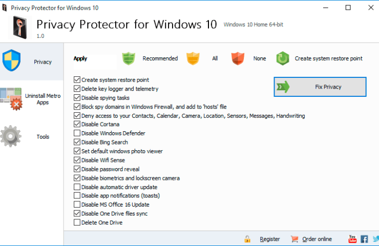 disable software protection windows 10