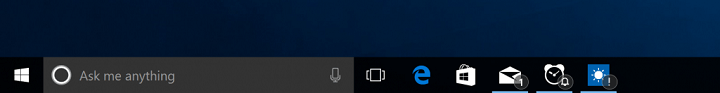 badge notifications windows 10 taskbar