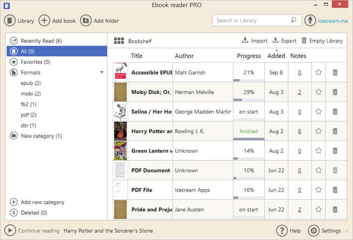 epub reader software for windows