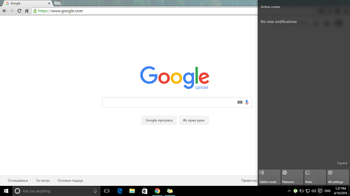 google assistant on chrome browser for a mac