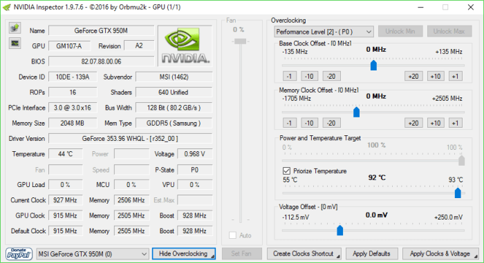 sponsoreret Stor mængde filthy Overclock your NVIDIA GPU with NVIDIA Inspector