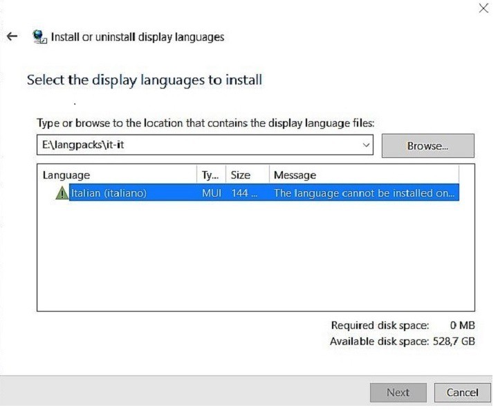 Windows Display Language Download