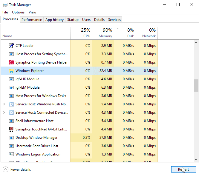 Battery icon missing Windows 7
