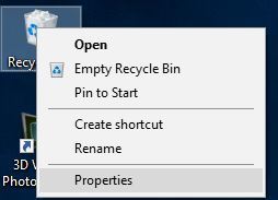 properties-recycle-bin