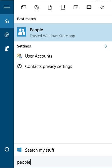 Create a group in Windows 10 Mail
