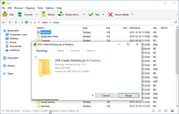 open zipx files windows 7