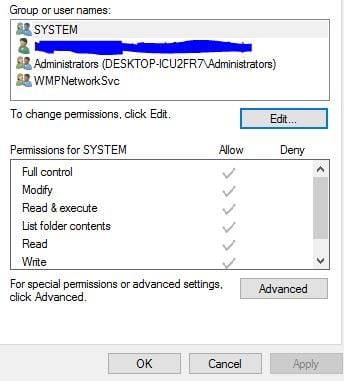 edit permissions bluestacks unable to connect to internet