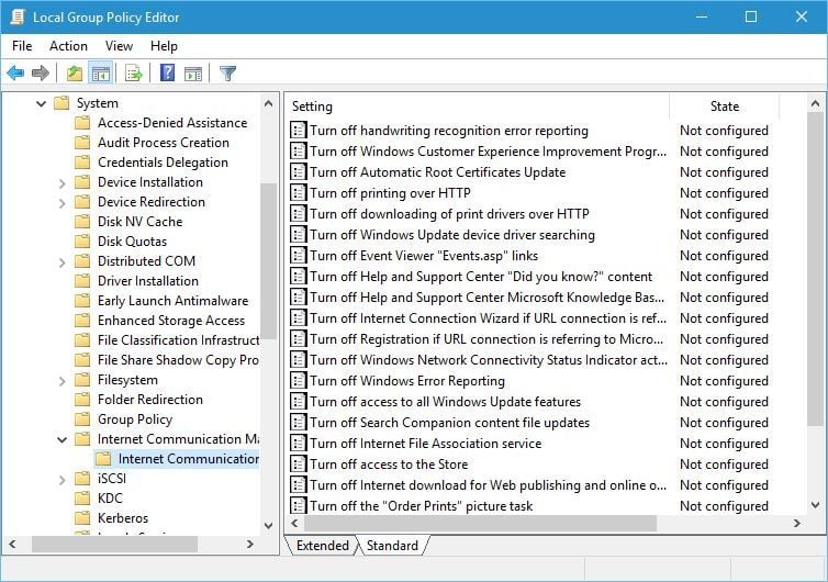 opt-out-microsoft-customer-experience-group-policy-2