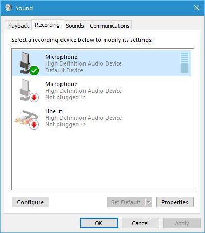 audio settings for skype windows 10