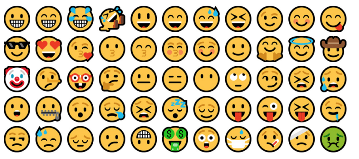 windows 10 anniversary emoji