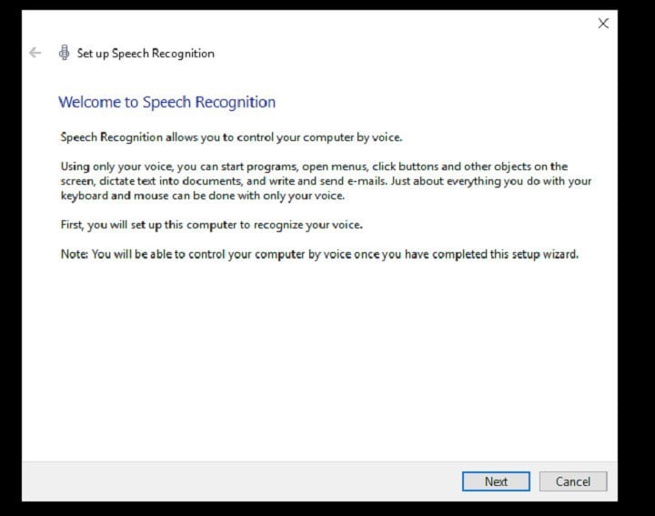 Windows 10 – speech recognition | my computer my way.