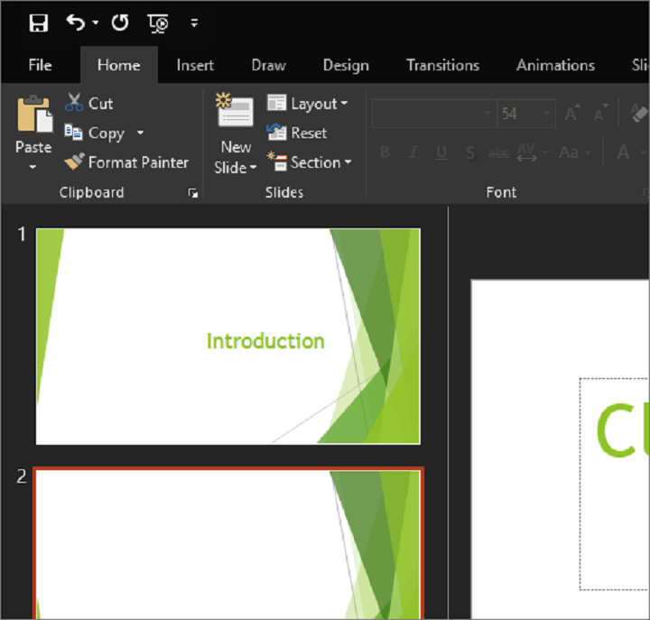 How to enable Black Theme in Office 2016