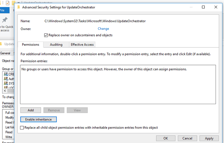 Disable automatic reboots after installing updates in Windows 10