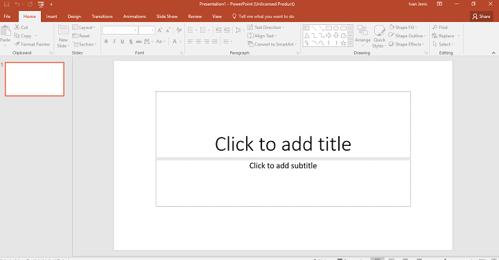 FIX: PowerPoint is not responding in Windows 10