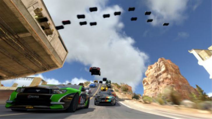 racing games - trackmania canyon