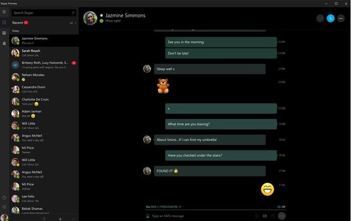 skype-preview-sms-support-windows-10