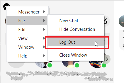 Chat window messenger not working
