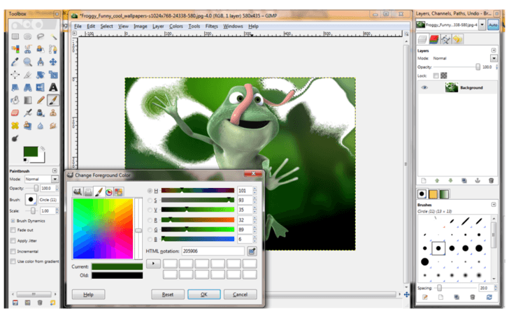 gimp photo editing software mac