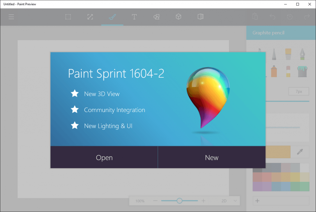 How To Run The New Microsoft Paint App On Windows 10