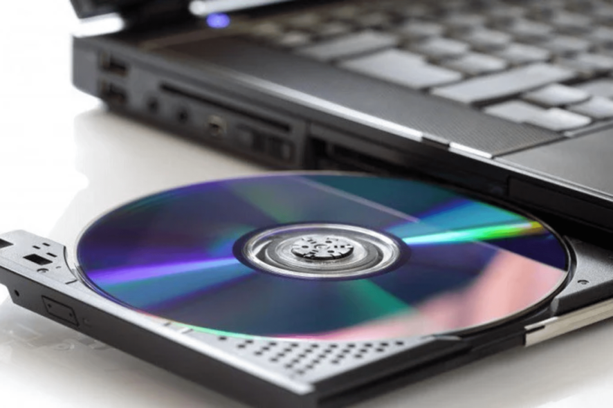 fix cd stuck in laptop